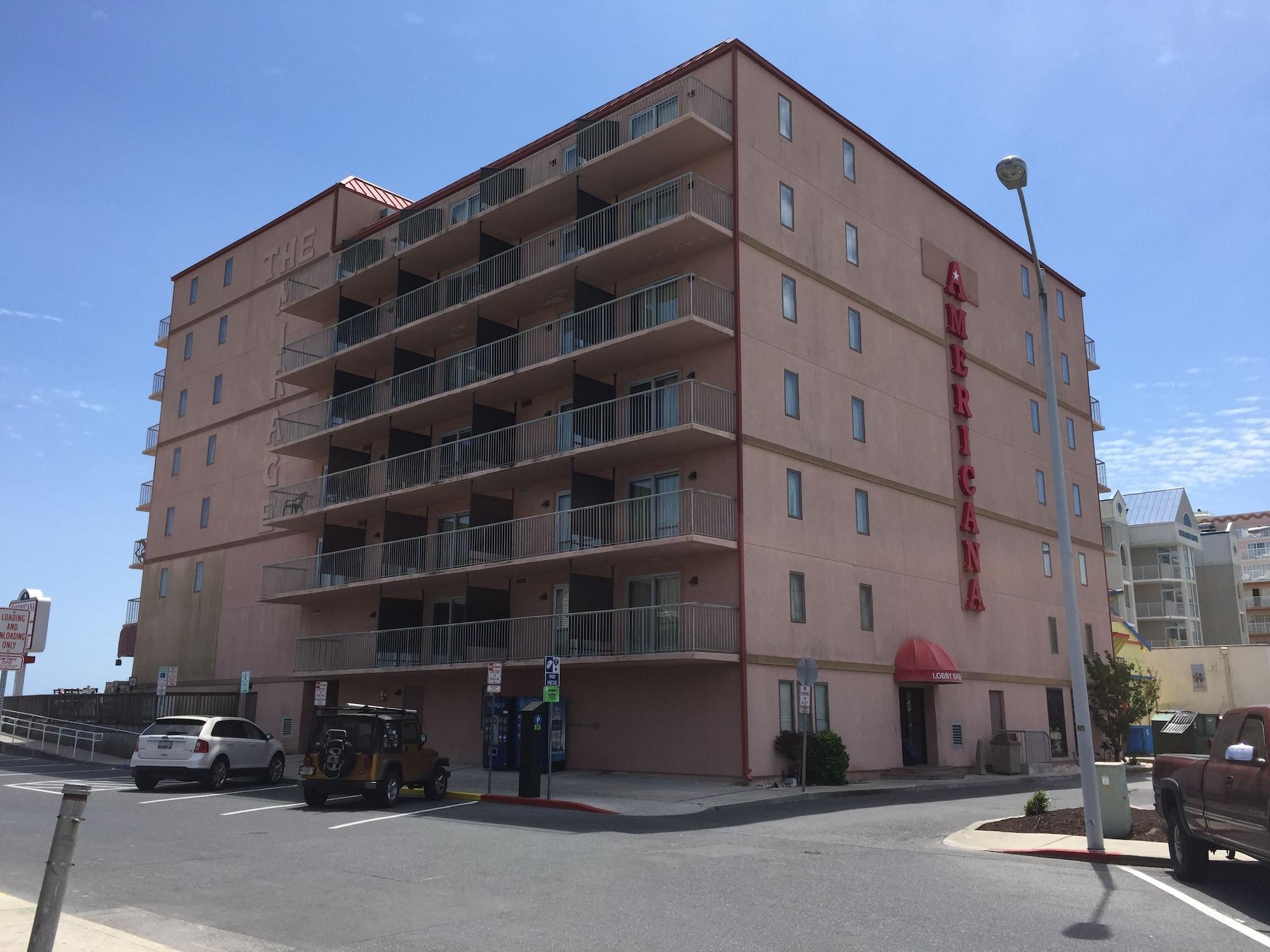 Americana Hotel Boardwalk Ocean City Exteriör bild