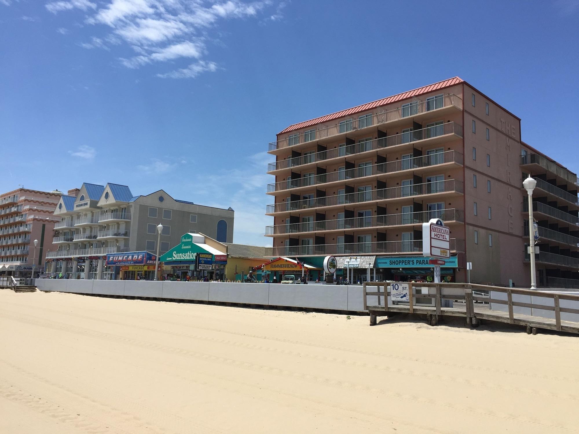 Americana Hotel Boardwalk Ocean City Exteriör bild