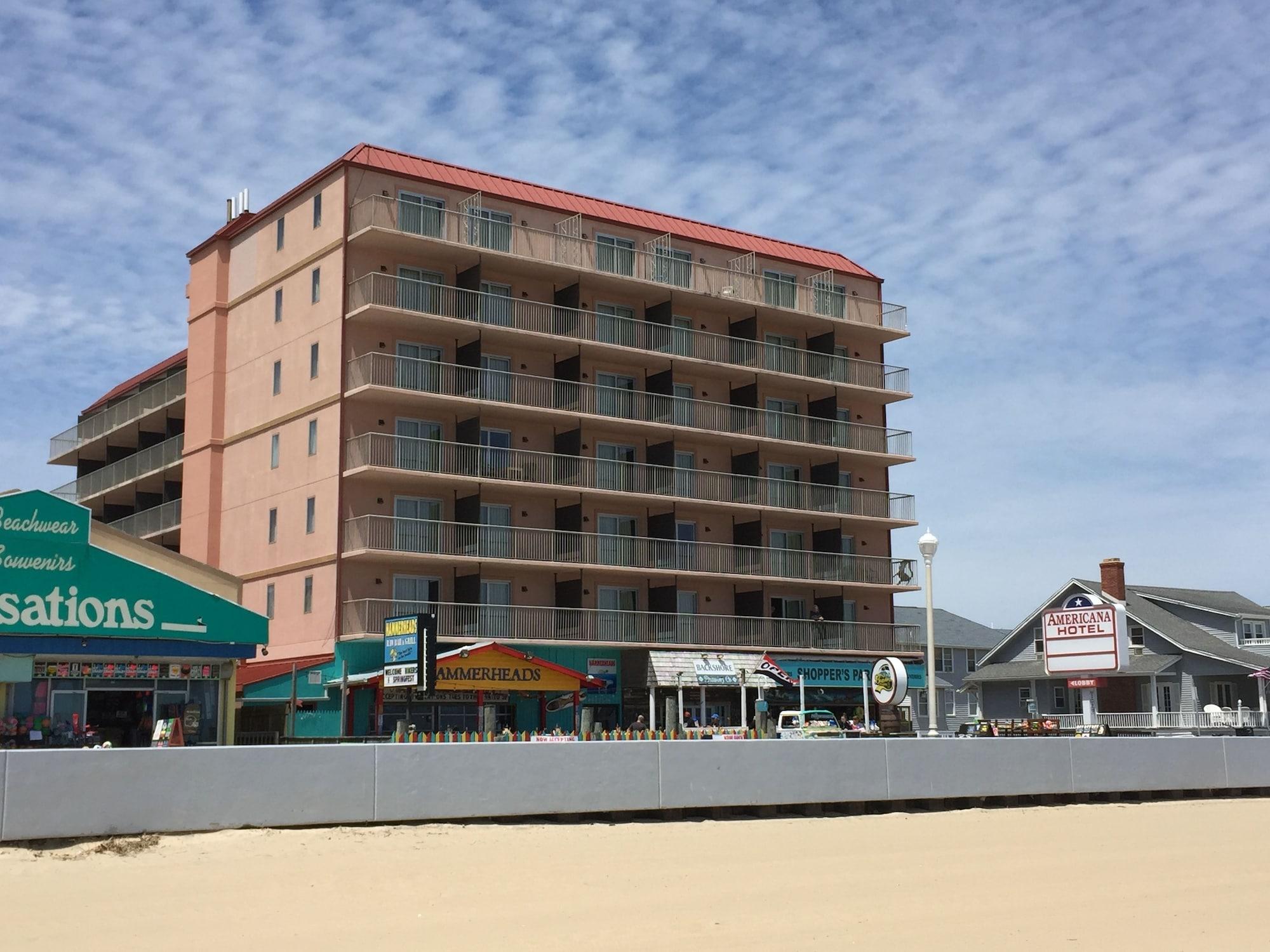 Americana Hotel Boardwalk Ocean City Exteriör bild