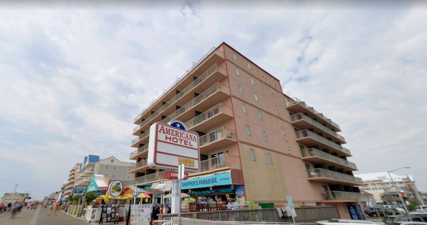 Americana Hotel Boardwalk Ocean City Exteriör bild